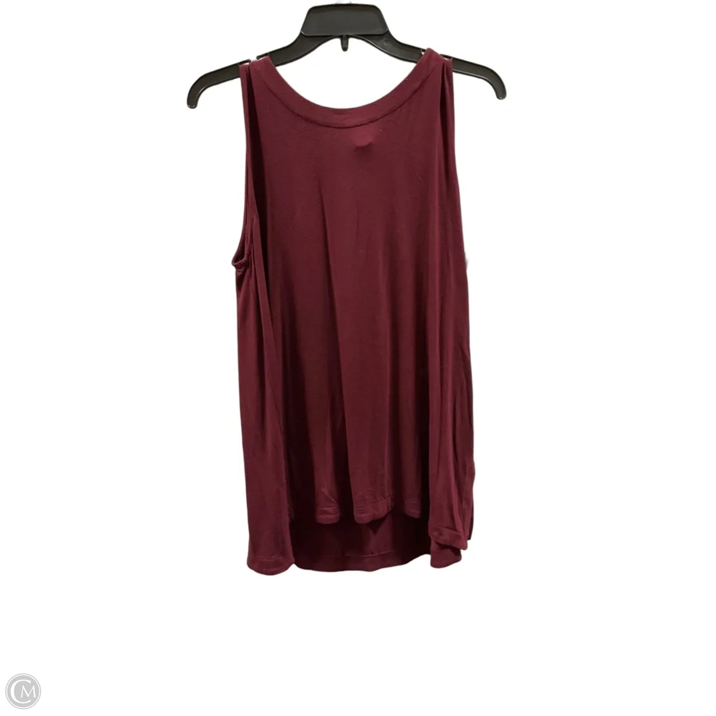 Top Sleeveless By J. Jill In Red, Size: M
