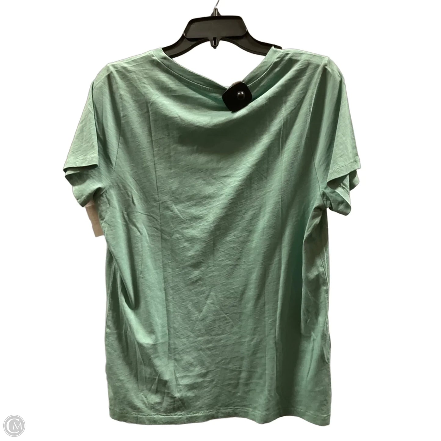 Top Short Sleeve By J. Crew In Green, Size: Xl