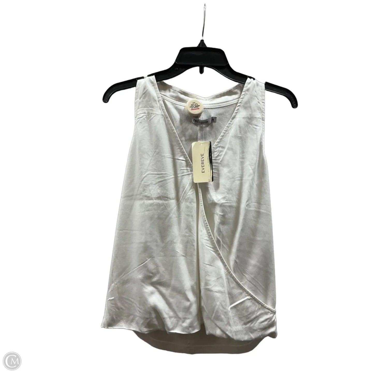 Top Sleeveless By Red Haute In White, Size: M