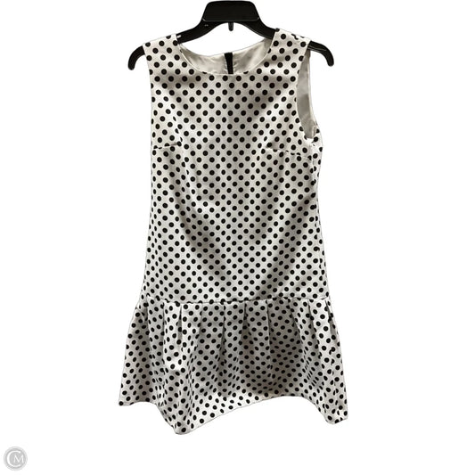 Dress Party Midi By Donna Morgan In Black & Cream, Size: 6