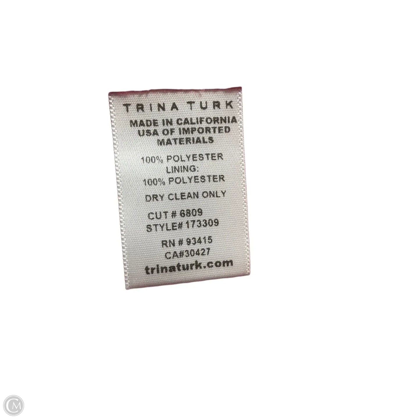 Dress Casual Midi By Trina Turk In Pink, Size: 4