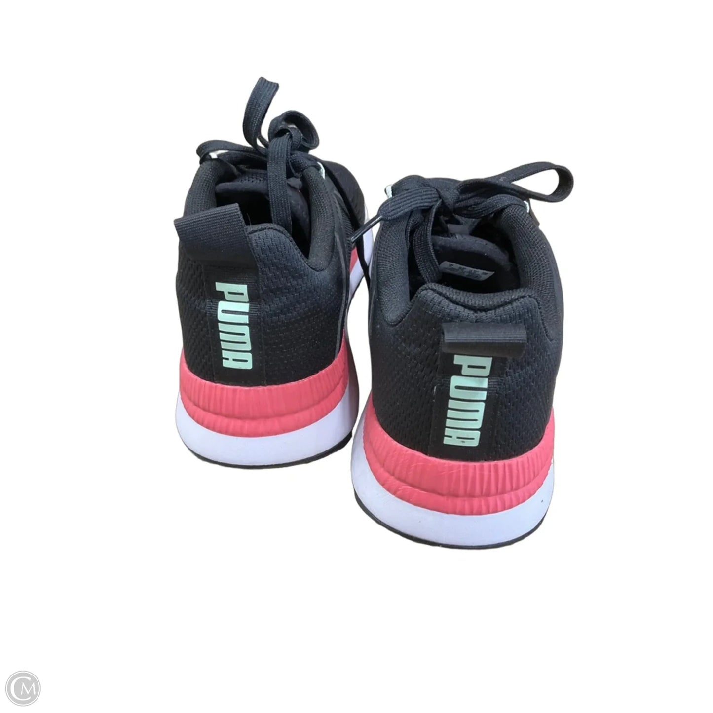 Shoes Athletic By Puma In Black & Pink, Size: 8.5