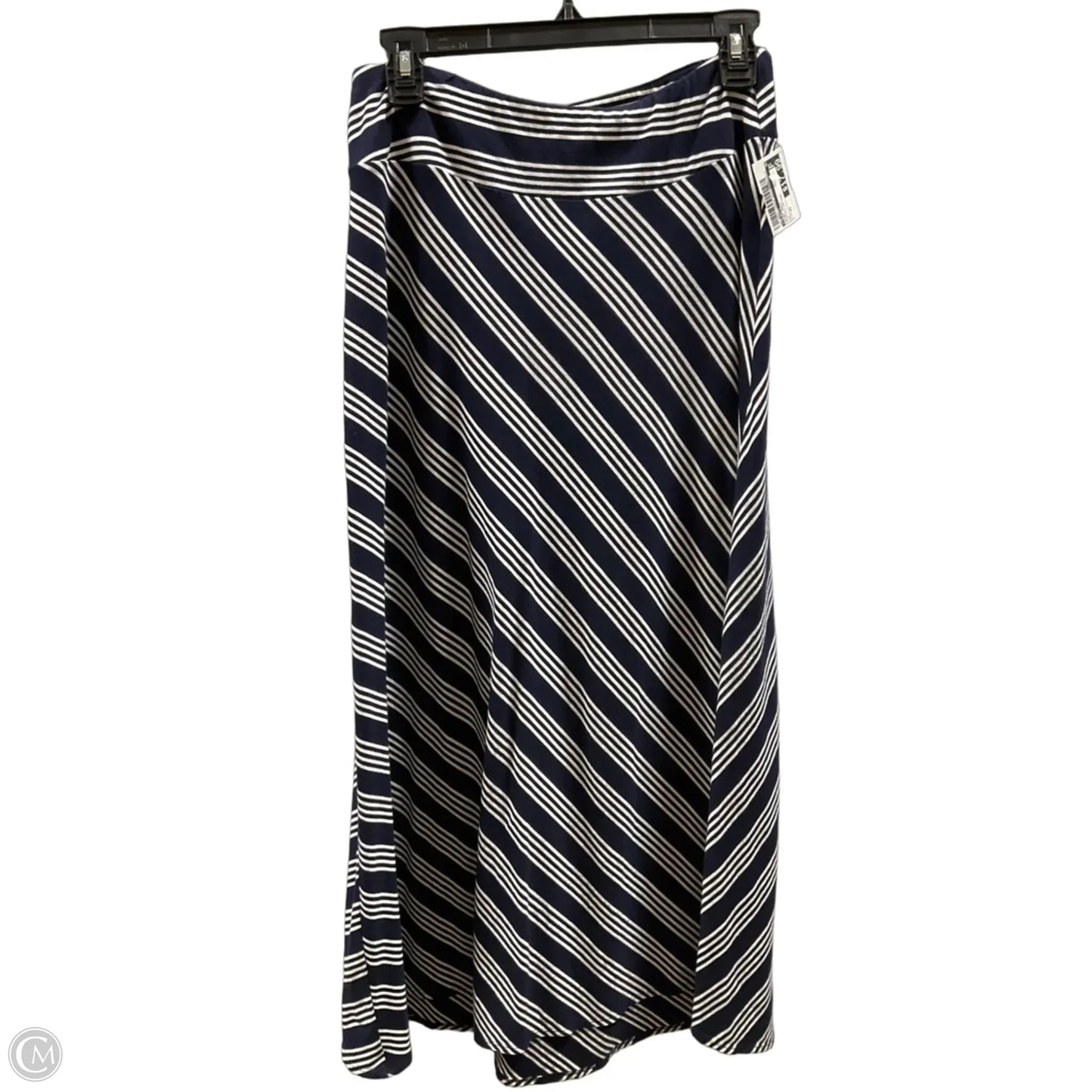 Skirt Maxi By Talbots In Striped Pattern, Size: Xs