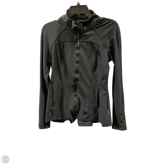 Athletic Jacket By Mondetta In Black, Size: M