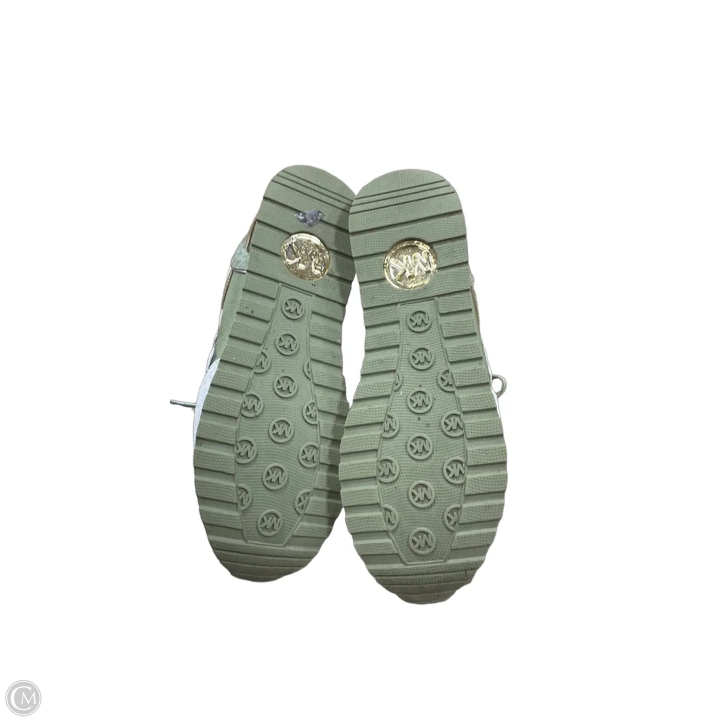 Shoes Athletic By Michael By Michael Kors In Green & White, Size: 8