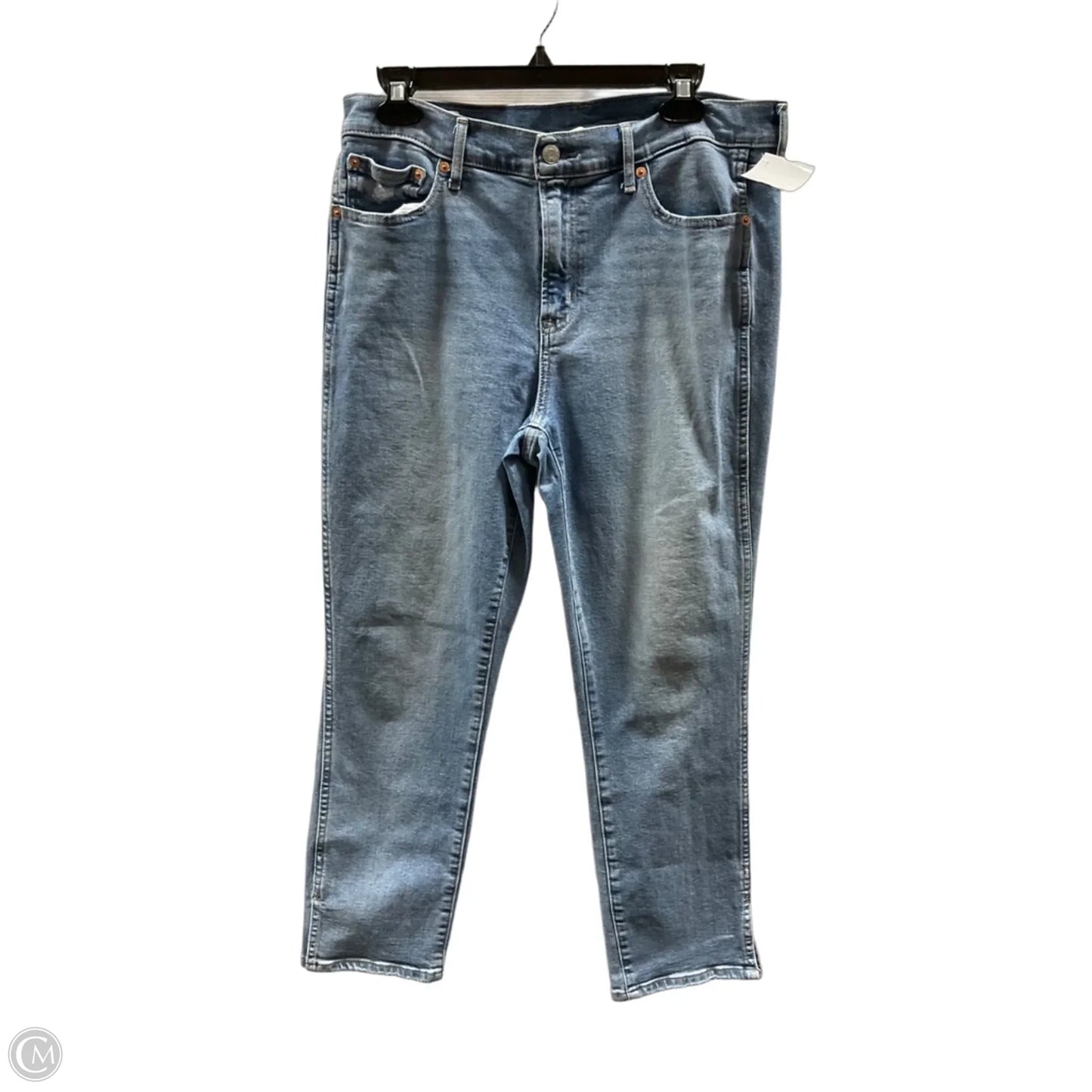 Jeans Skinny By Gap In Blue, Size: 14