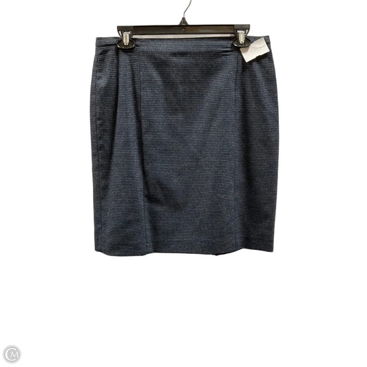 Skirt Midi By Ann Taylor In Blue, Size: 10