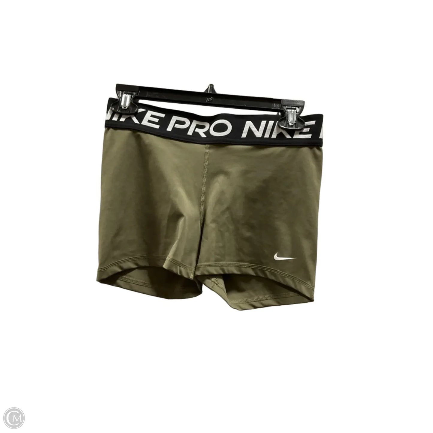 Athletic Shorts By Nike In Green, Size: M