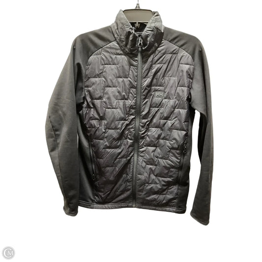 Athletic Jacket By Helly Hansen In Black & Blue, Size: S