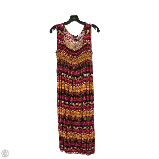 Dress Casual Maxi By Elementz In Multi-colored, Size: M