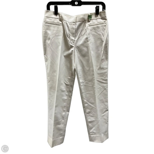 Pants Dress By Brooks Brothers In White, Size: 6