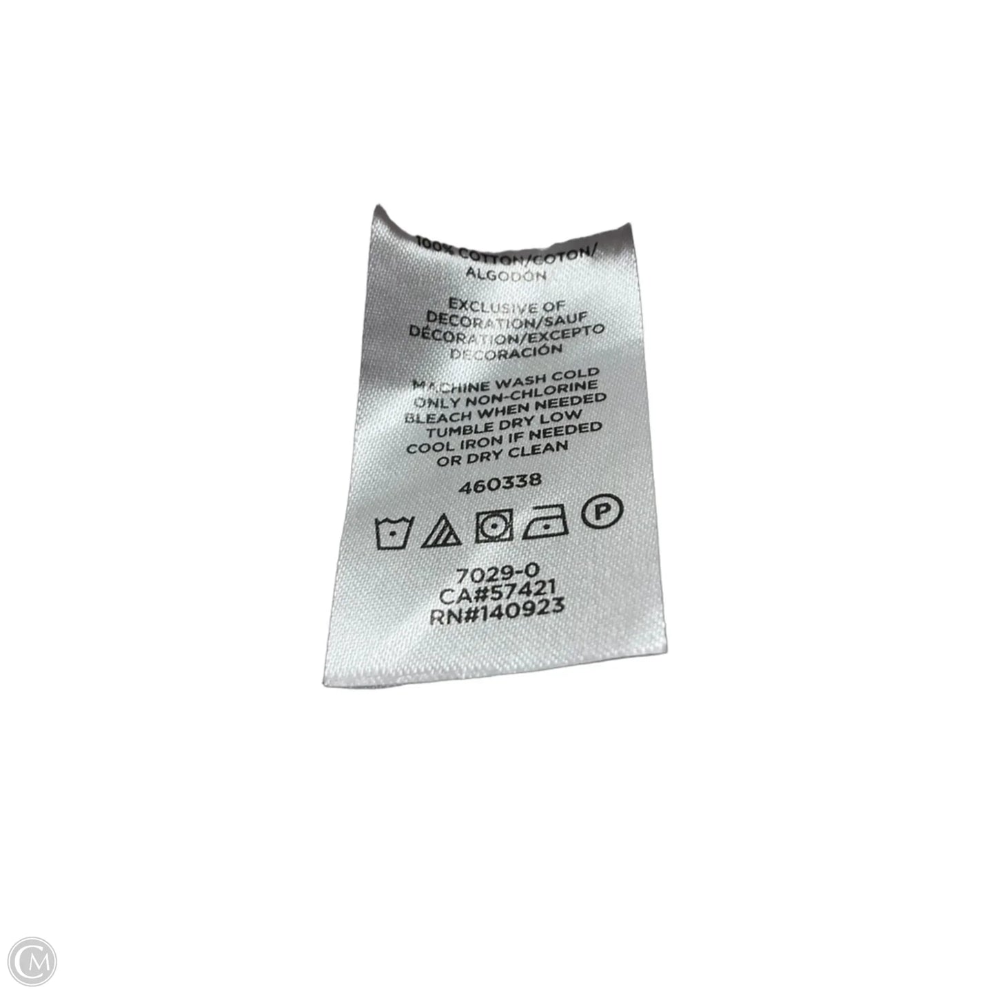 Top Sleeveless Basic By Loft In White, Size: L