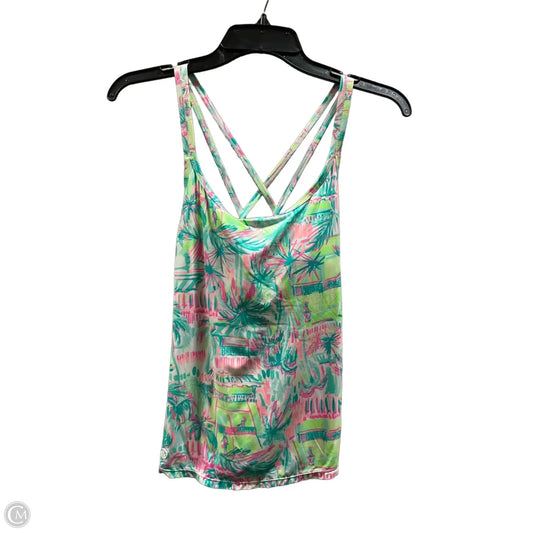 Athletic Tank Top By Lilly Pulitzer In Multi-colored, Size: S