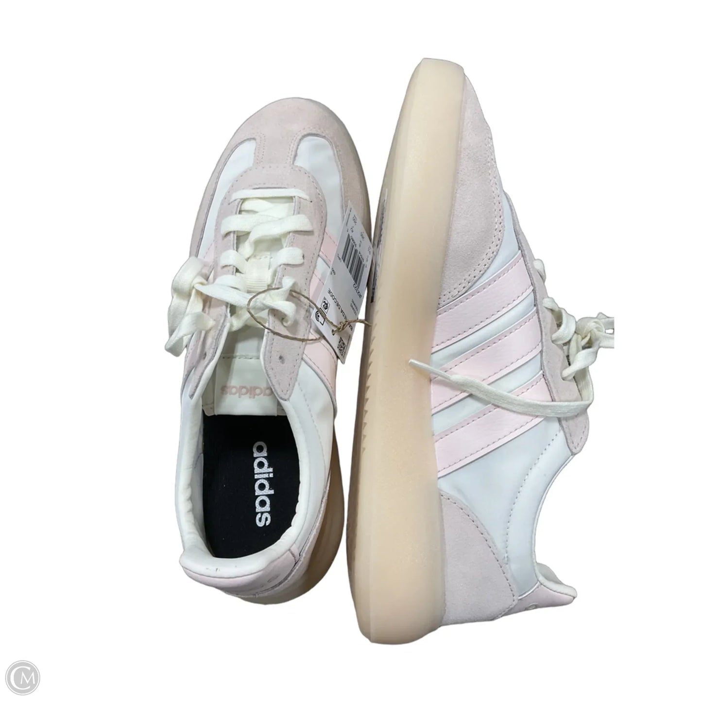 Shoes Athletic By Adidas In Pink & White, Size: 9.5
