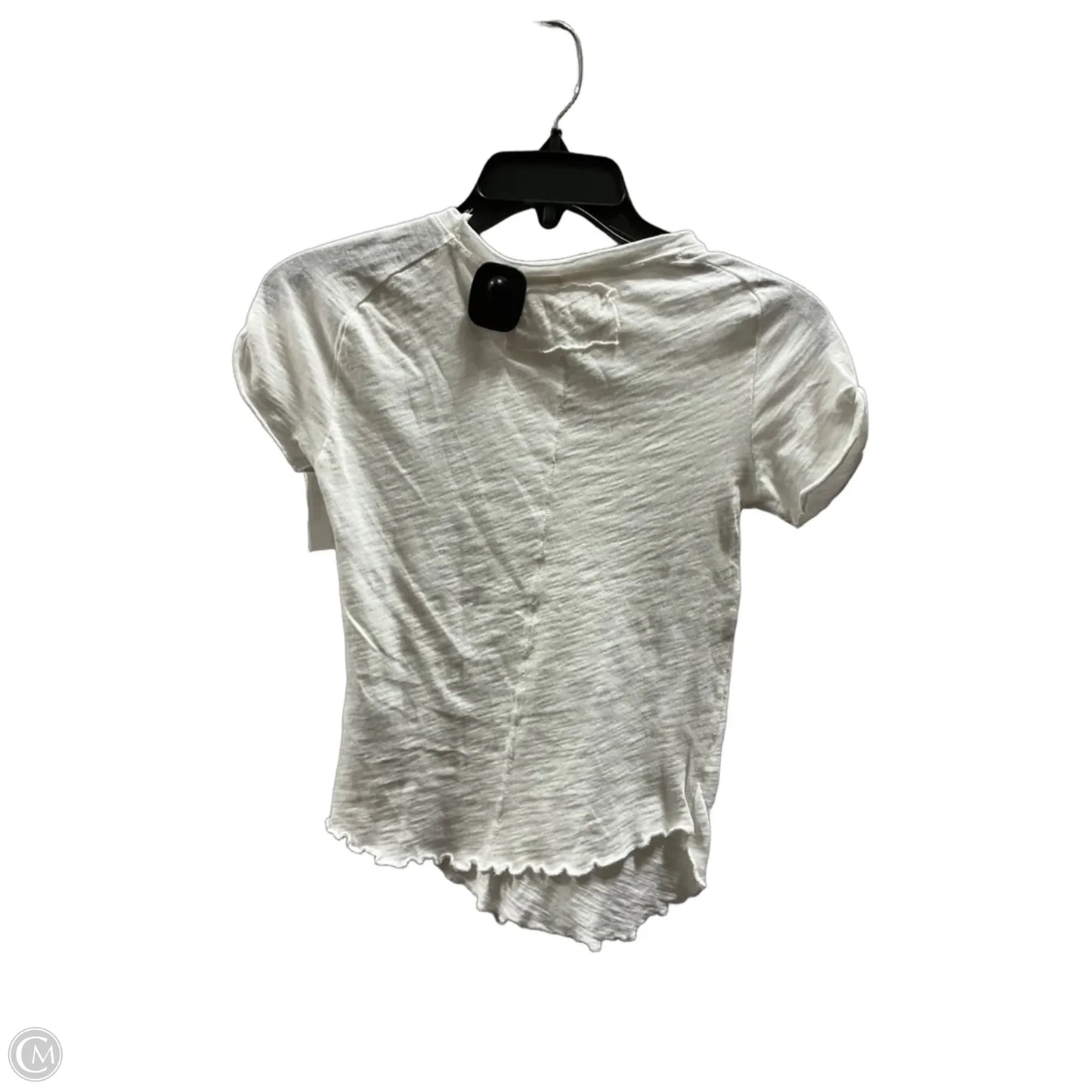 Top Short Sleeve By Free People In White, Size: Xs