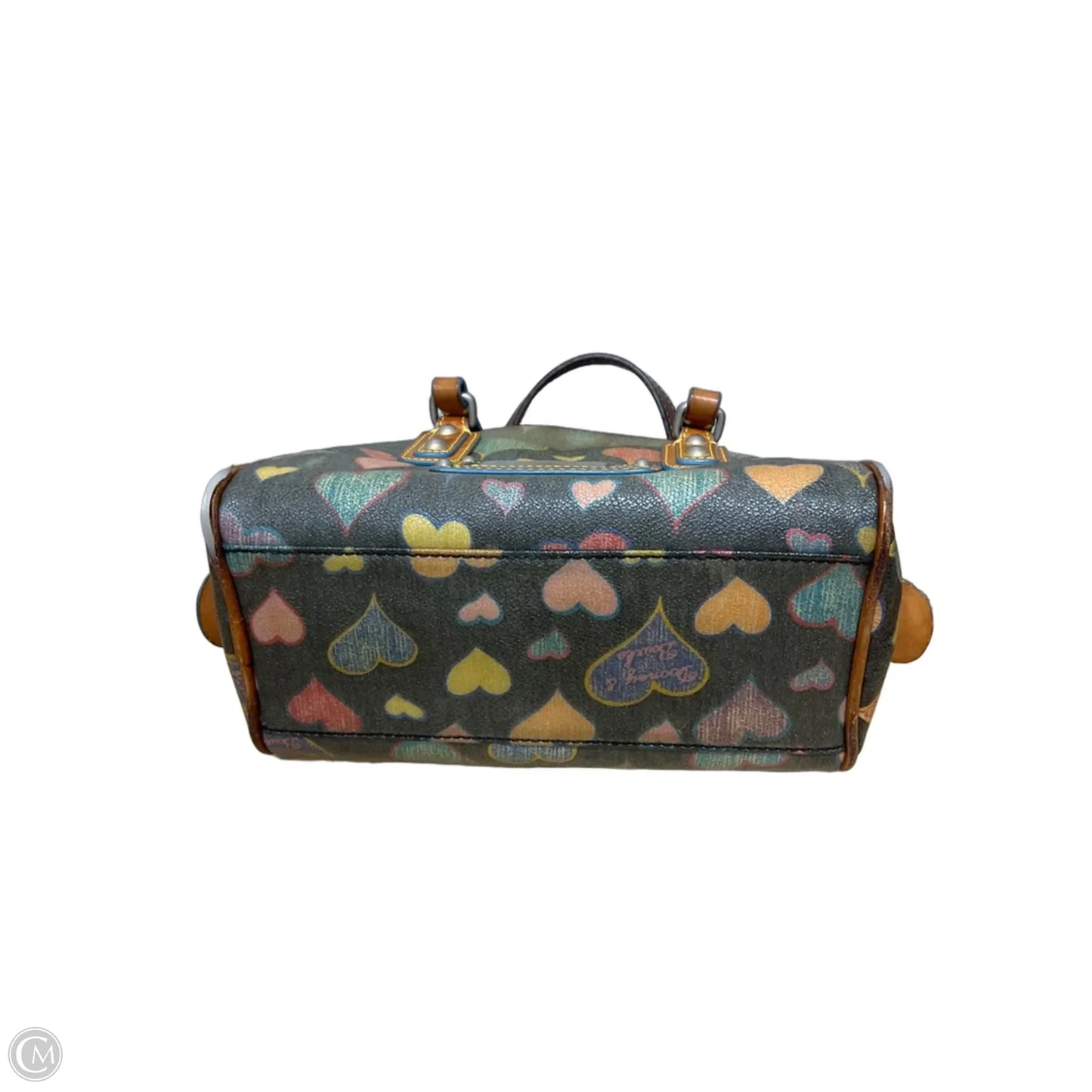 As IS Handbag Leather By Dooney And Bourke, Size: Small