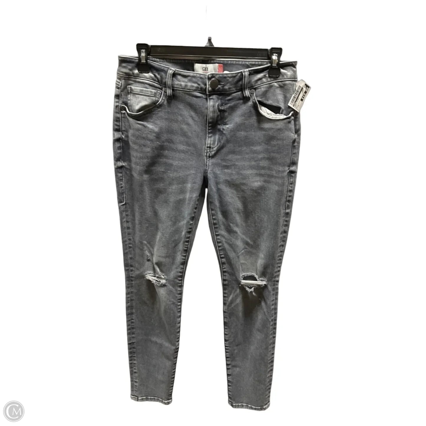 Jeans Skinny By Cabi In Grey, Size: 6