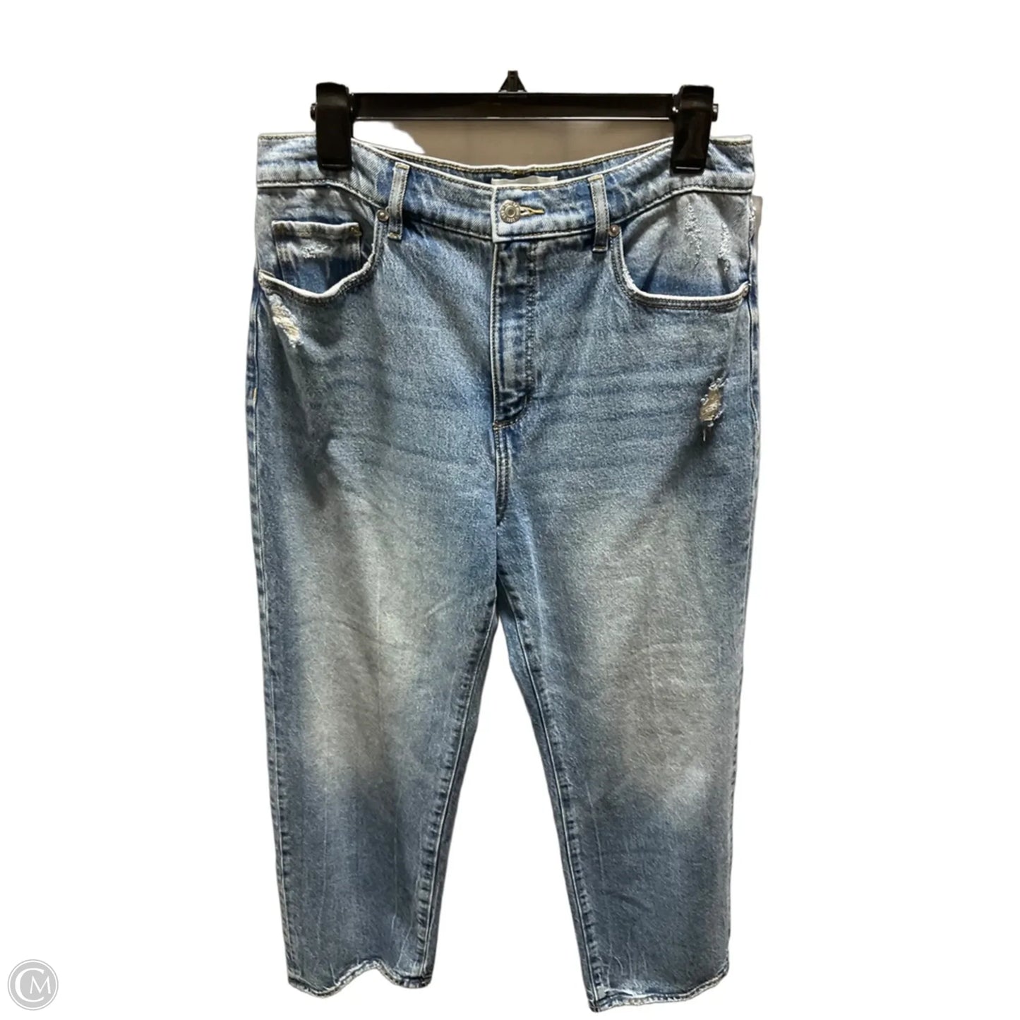 Jeans Straight By Loft In Blue, Size: 8