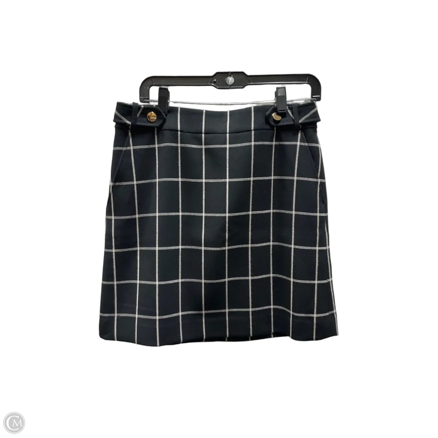 Skirt Midi By Loft In Black, Size: L
