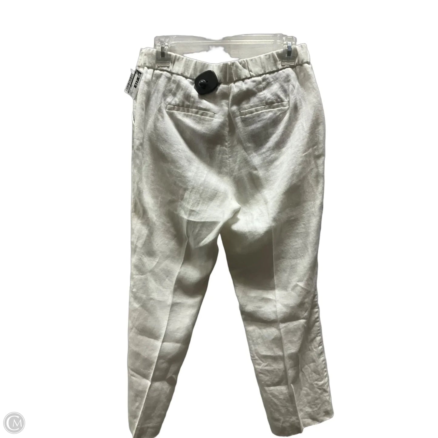 Pants Linen By Talbots In White, Size: 2