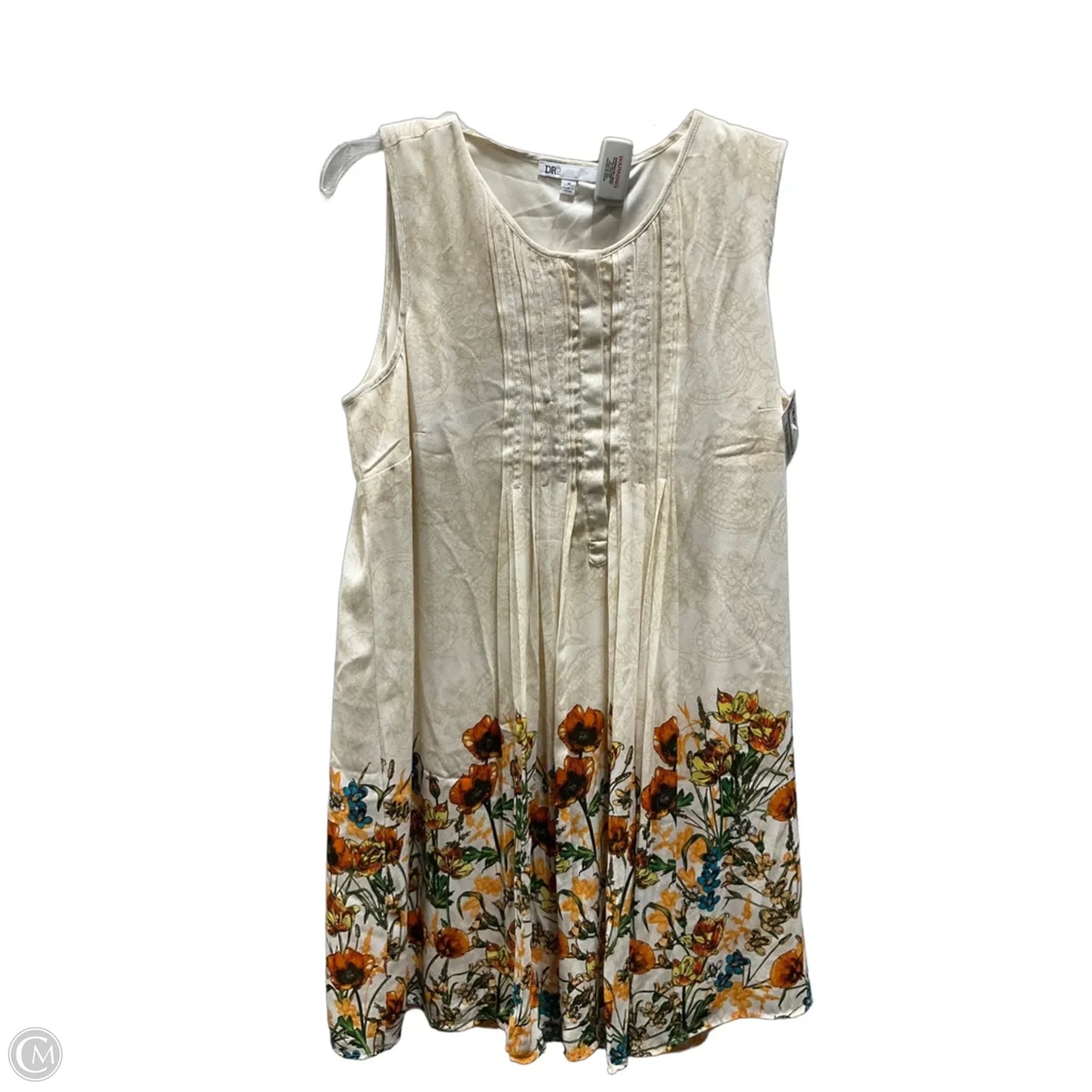Dress Casual Short By Dr2 In Cream, Size: M