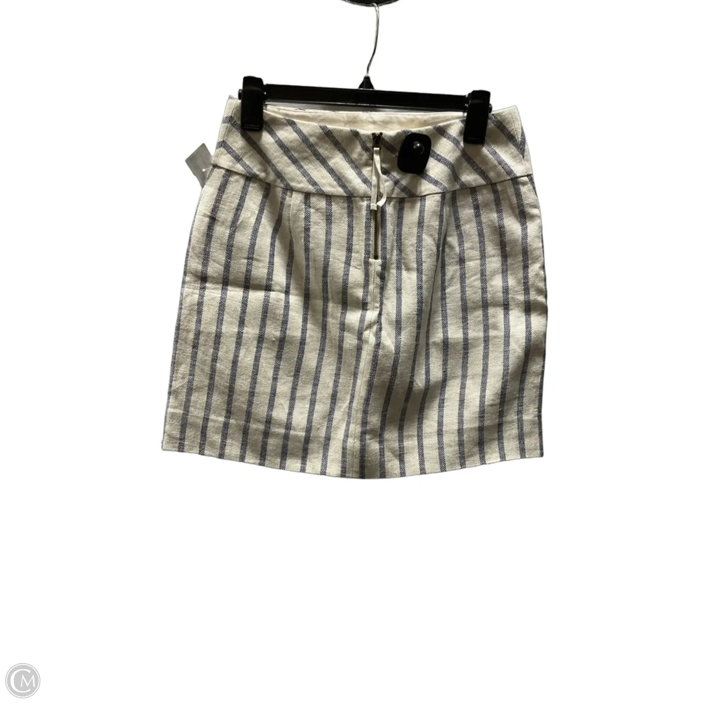 Skirt Mini & Short By J. Crew In Blue & Cream, Size: 2