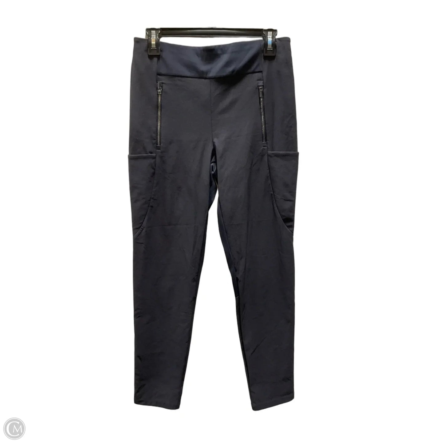 Athletic Leggings By Athleta In Blue, Size: 8