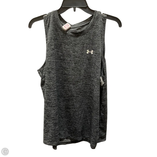 Athletic Tank Top By Under Armour In Black, Size: L