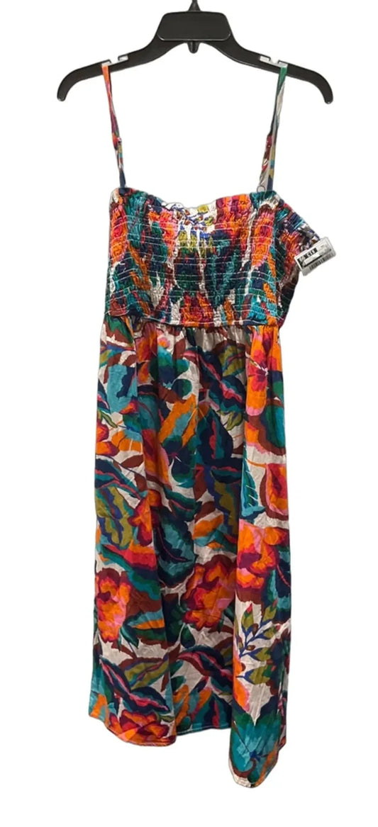 Dress Casual Midi By Maurices In Multi-colored, Size: Xxl