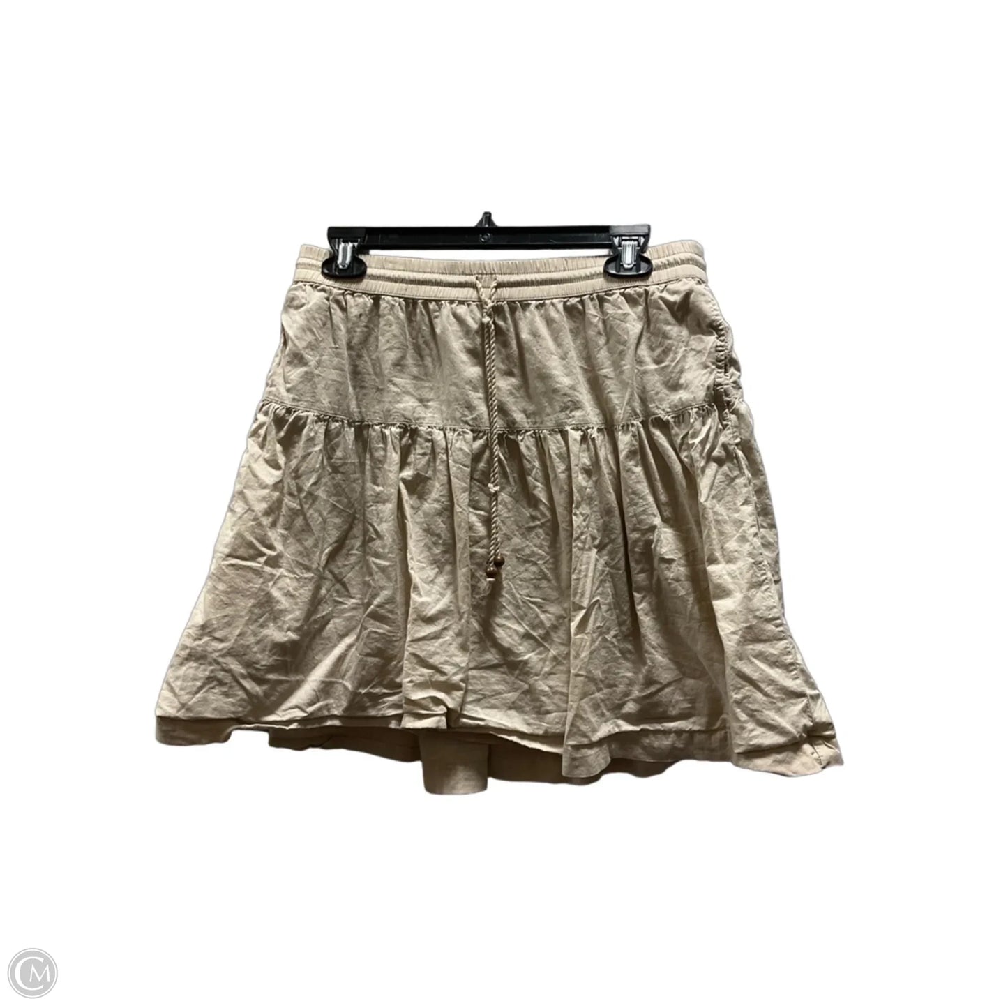 Skirt Mini & Short By Gap In Cream, Size: S