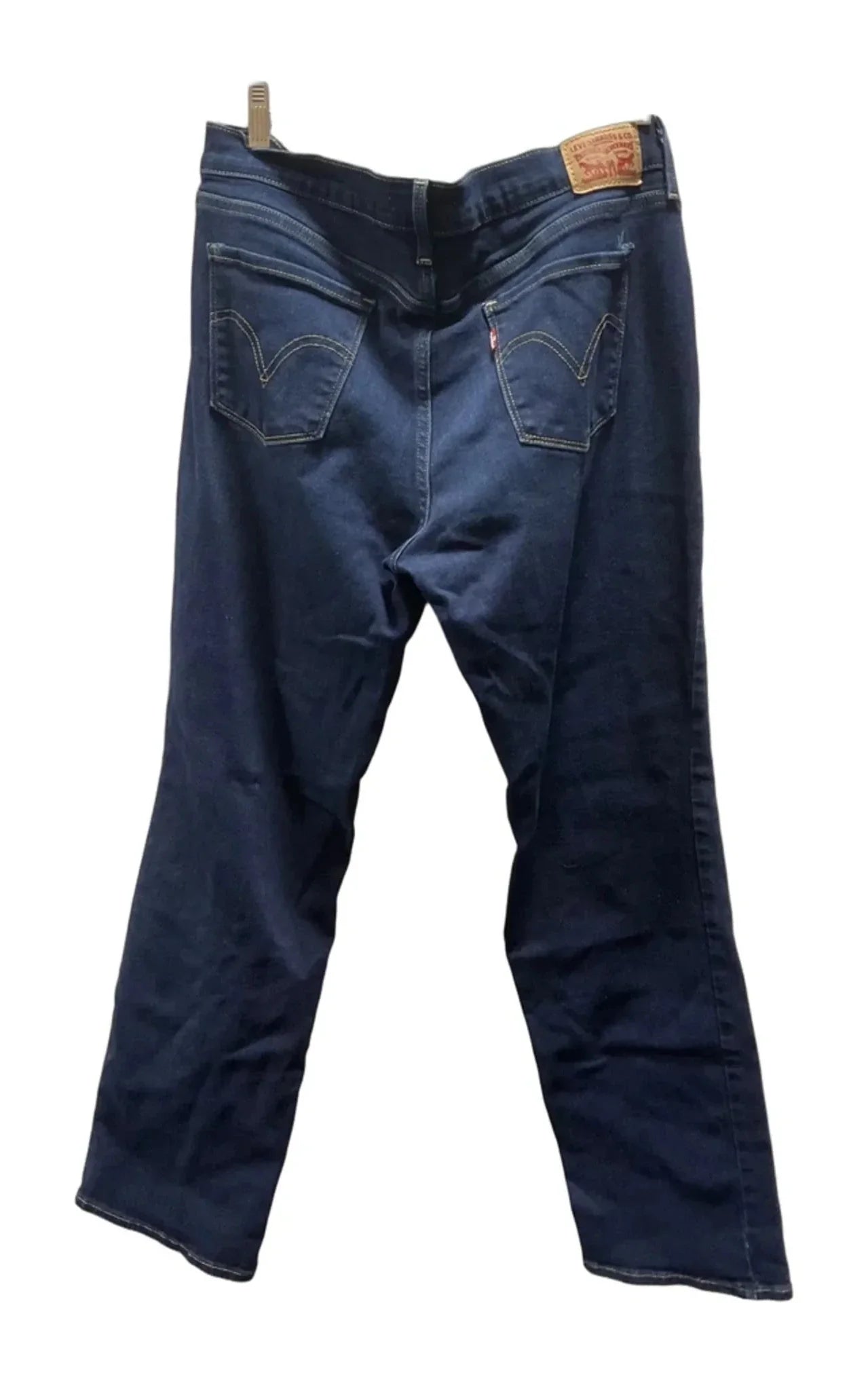 Jeans Straight By Levis In Blue, Size: 12