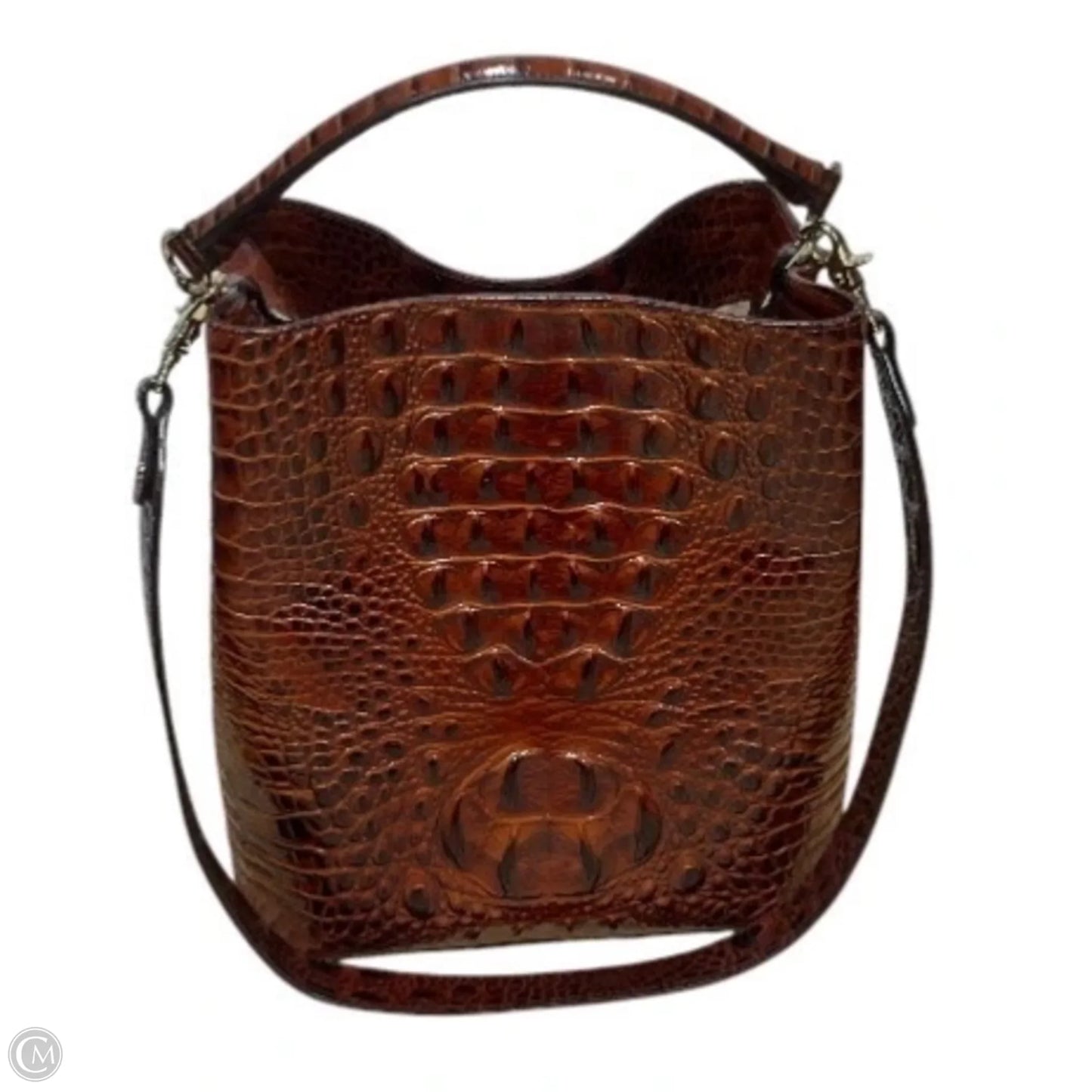 Handbag Designer By Brahmin, Size: Large