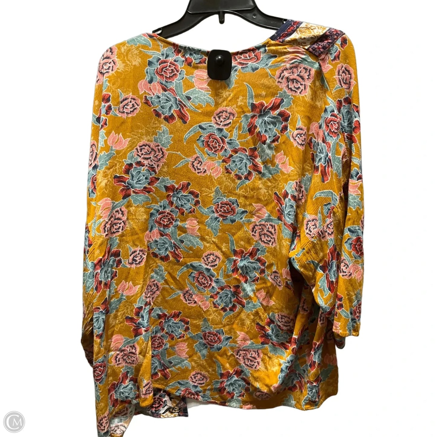 Cardigan By Cmf In Floral Print, Size: L