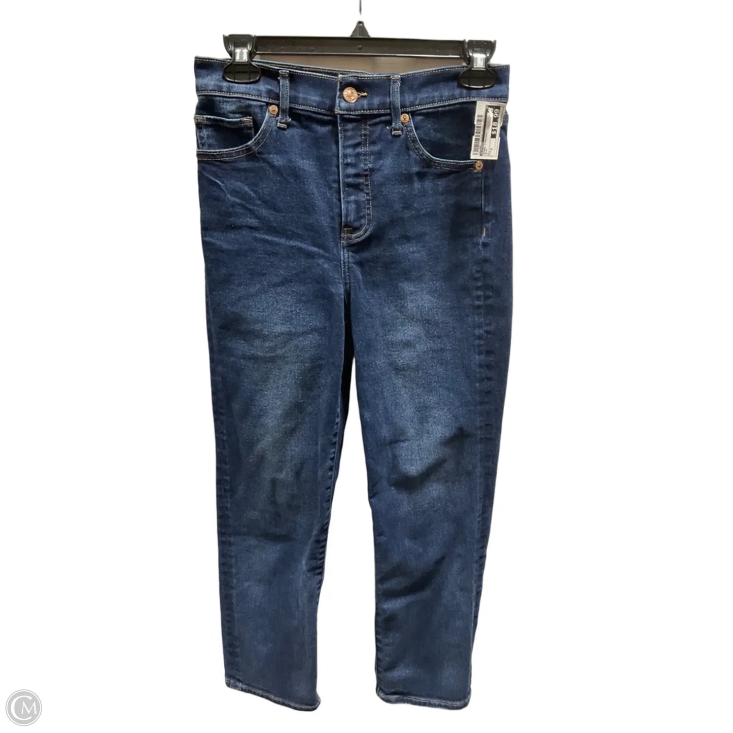 Jeans Straight By Express In Blue, Size: 2