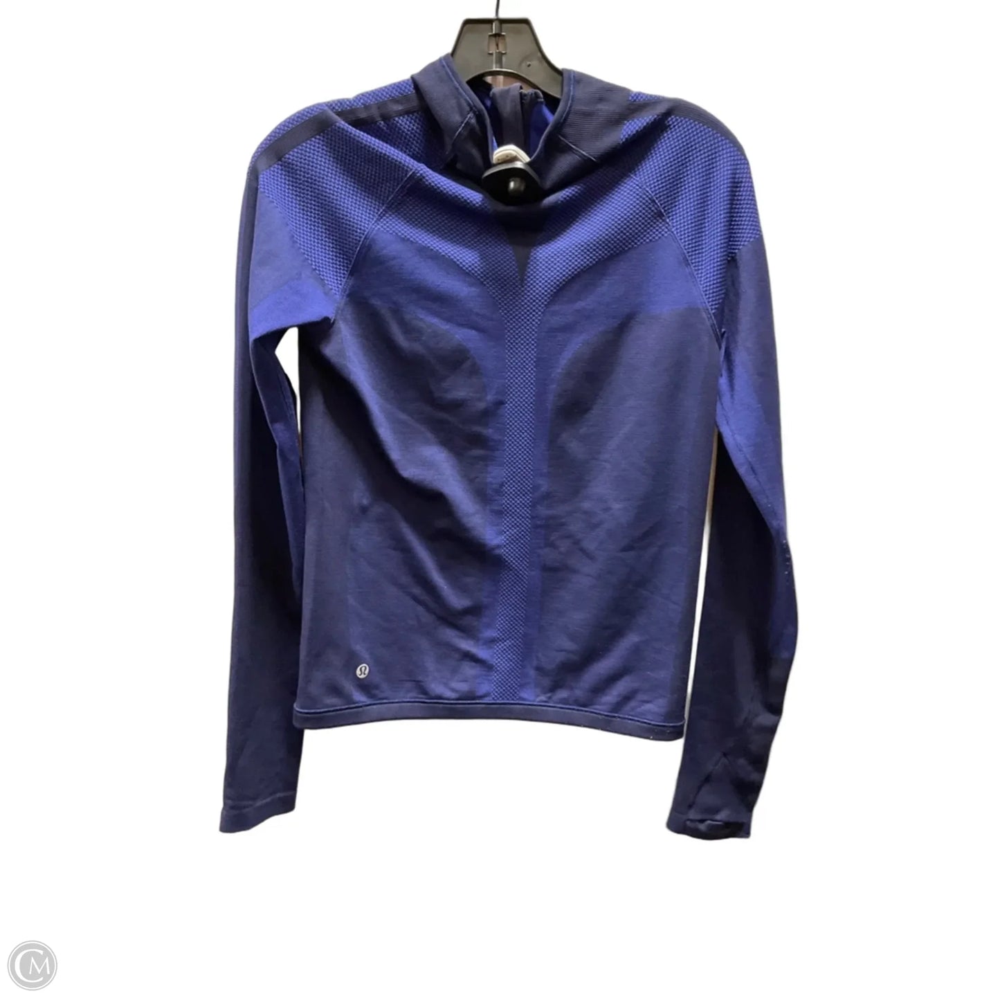 Athletic Sweatshirt Crewneck By Lululemon In Blue, Size: 8