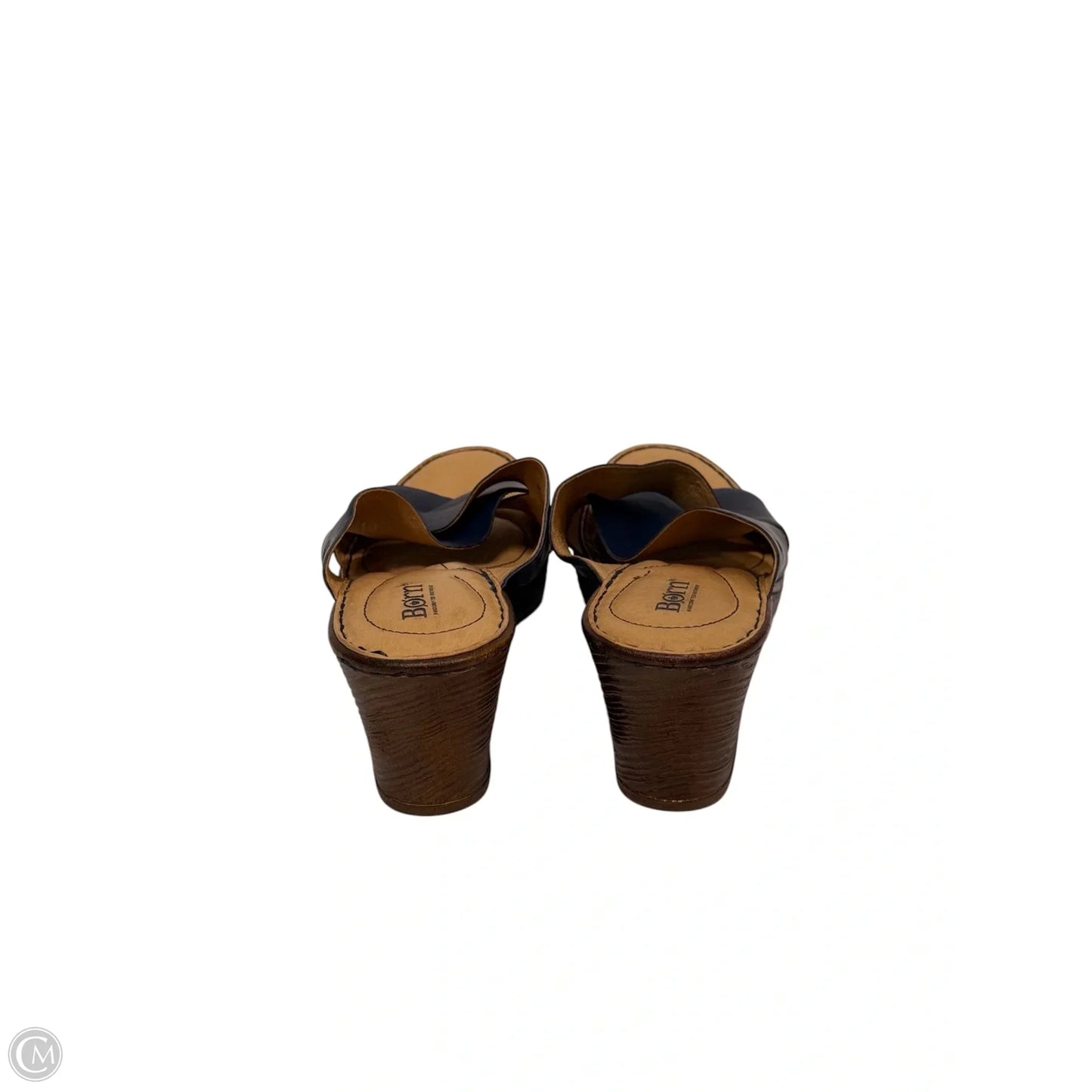 Shoes Heels Wedge By Born In Blue & Brown, Size: 9