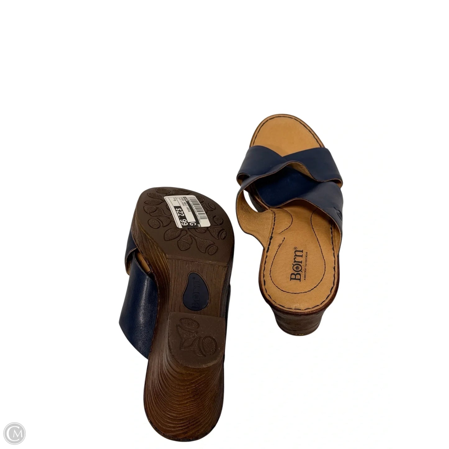Shoes Heels Wedge By Born In Blue & Brown, Size: 9