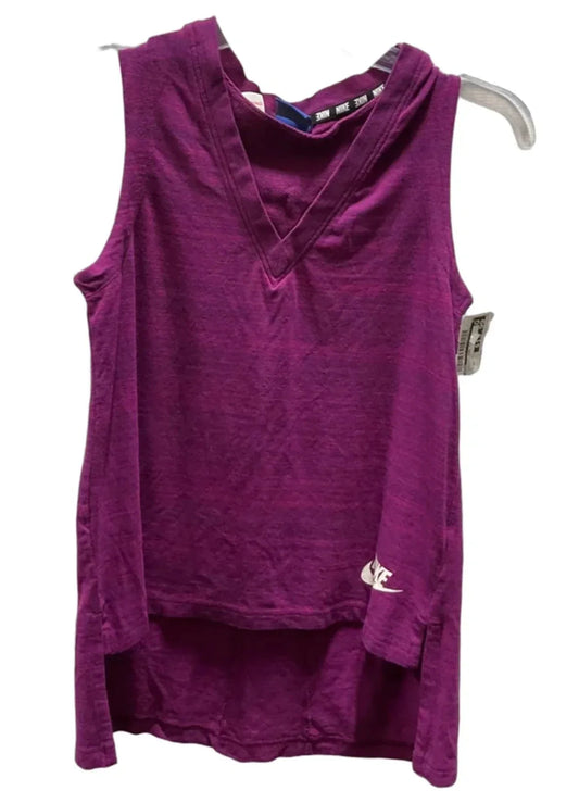 Athletic Tank Top By Nike In Purple, Size: Xs