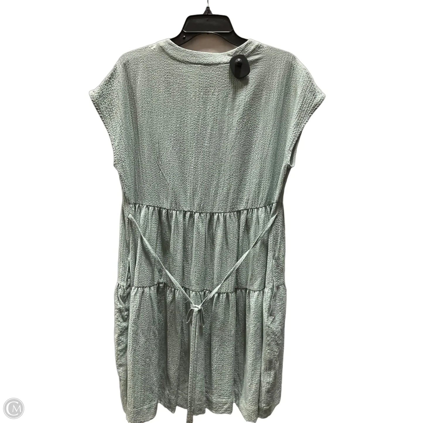 Dress Casual Short By Calvin Klein In Green, Size: 10
