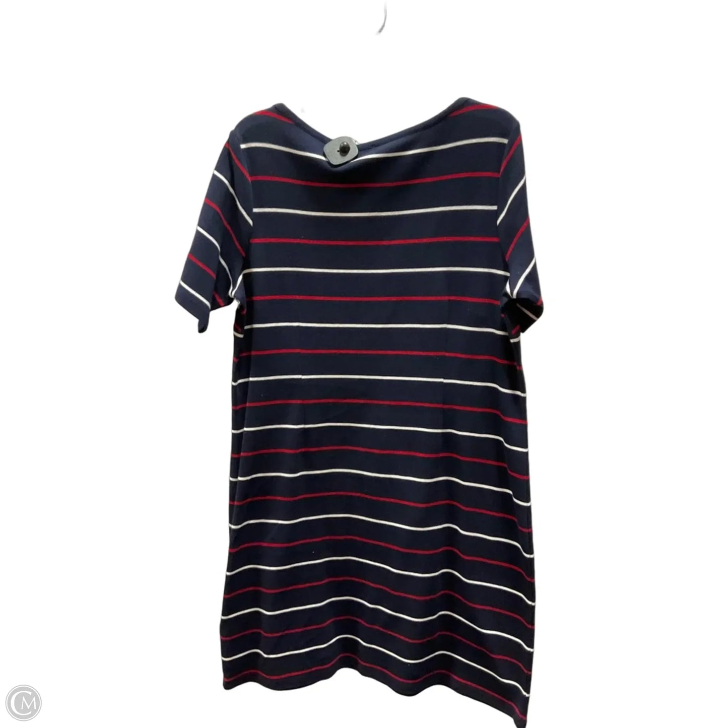 Dress Casual Midi By Talbots In Blue, Size: Xl