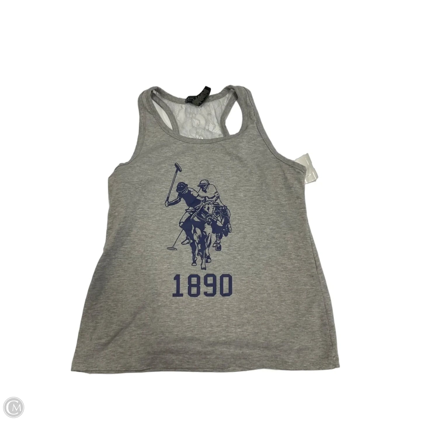 Top Sleeveless By Us Polo Assoc In Grey, Size: L