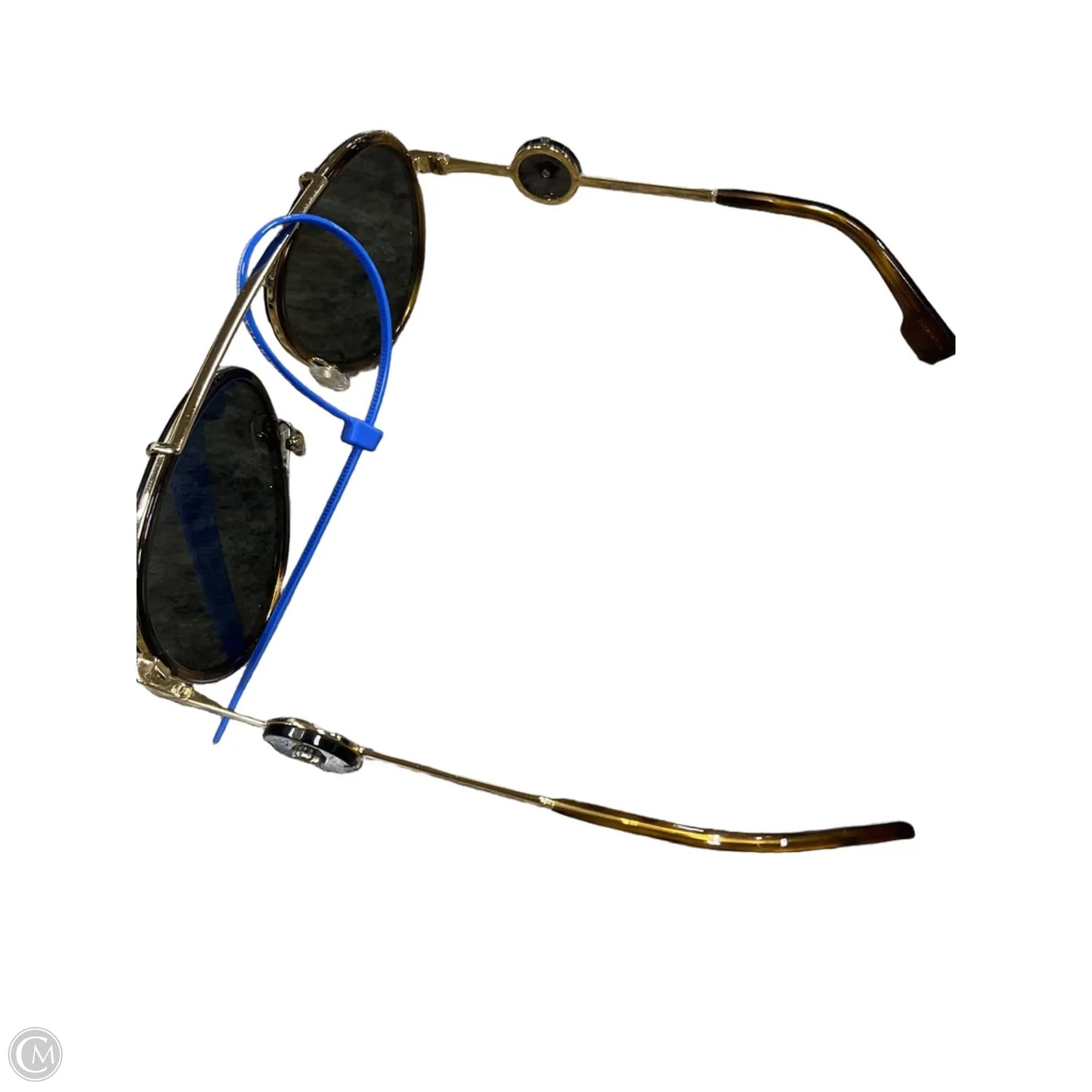Sunglasses Luxury Designer By Versace, Size: