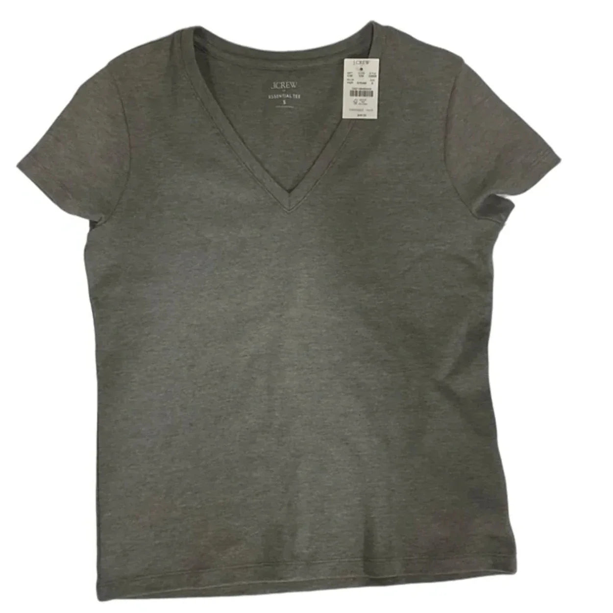 Top Short Sleeve By J. Crew In Grey, Size: S