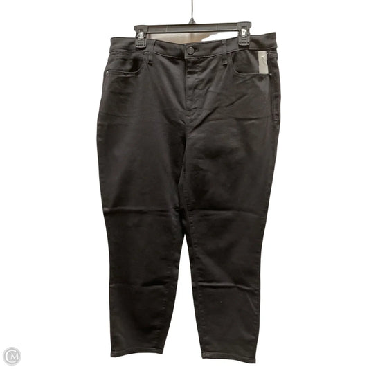Pants Cropped By Talbots In Black, Size: 14