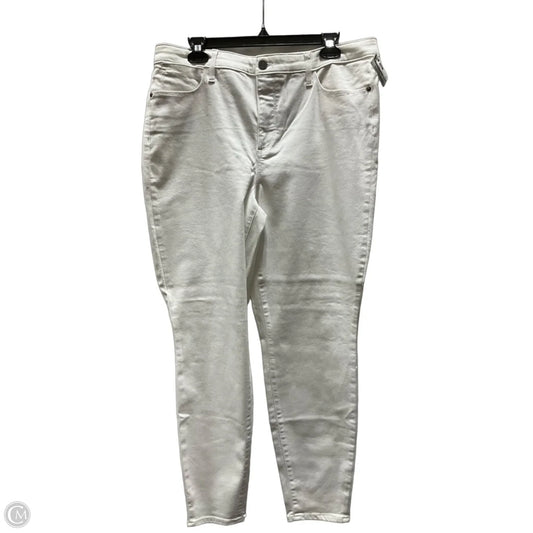 Pants Cropped By Talbots In White, Size: 14