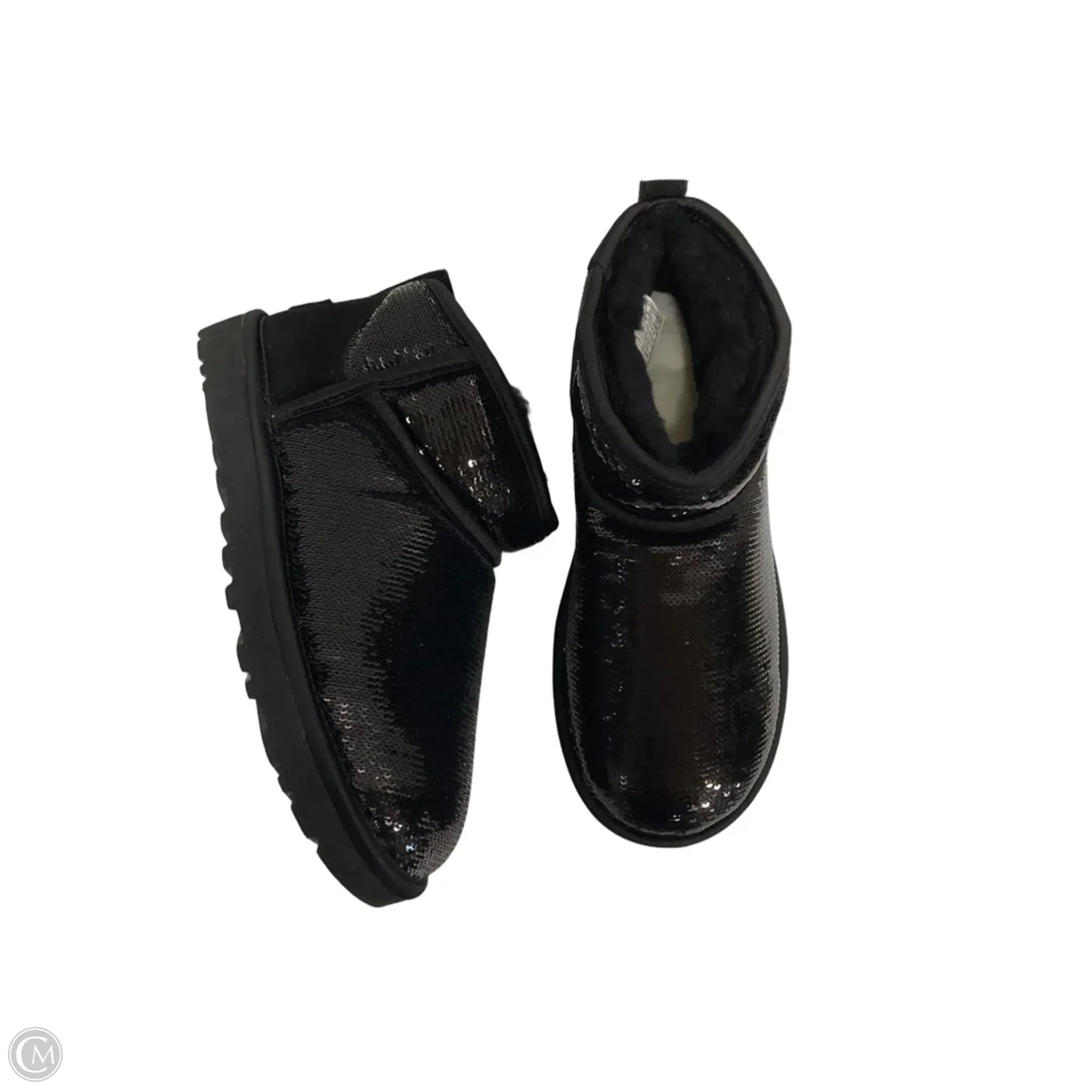 Boots Ankle Flats By Ugg In Black, Size: 8