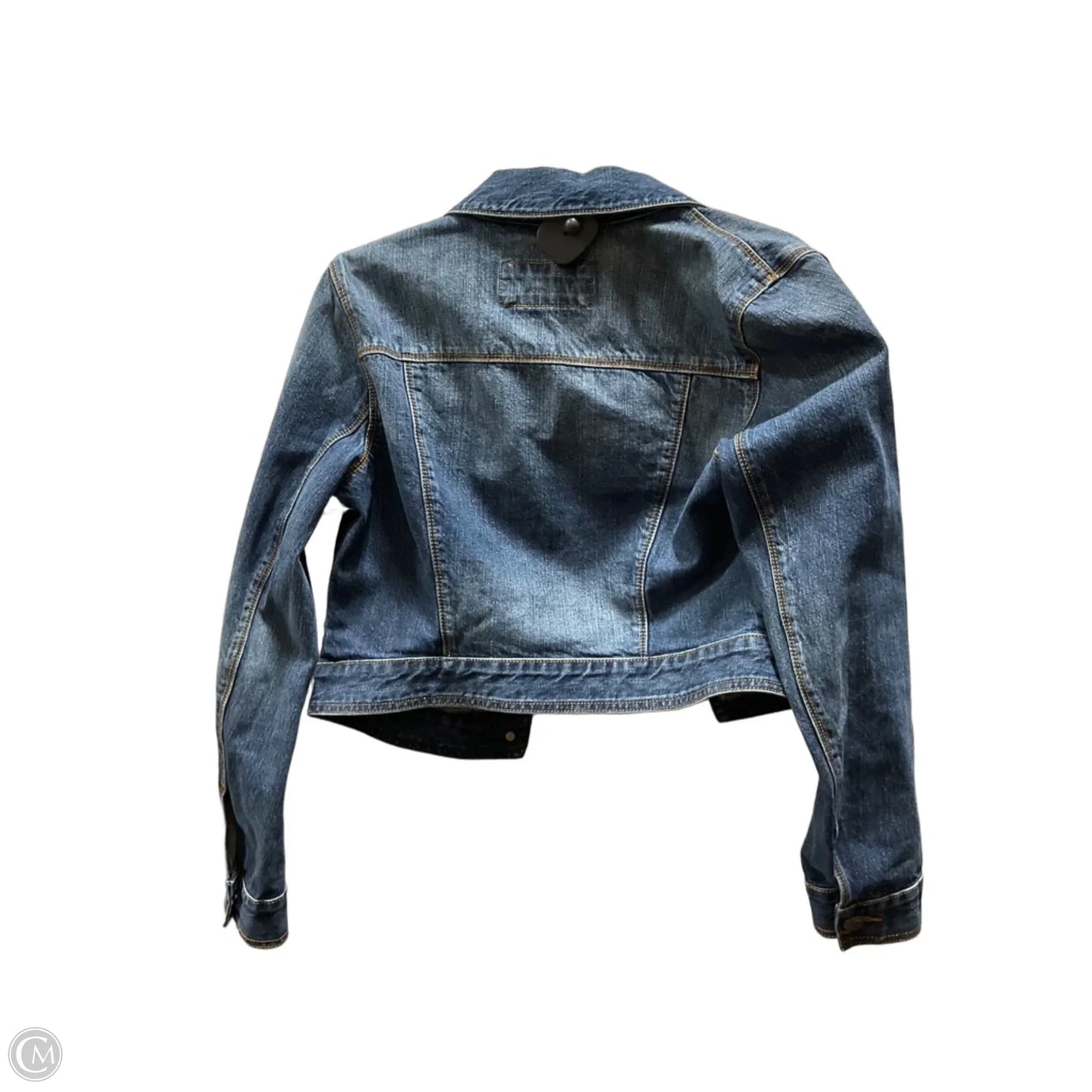 Jacket Denim By Gap In Blue, Size: M