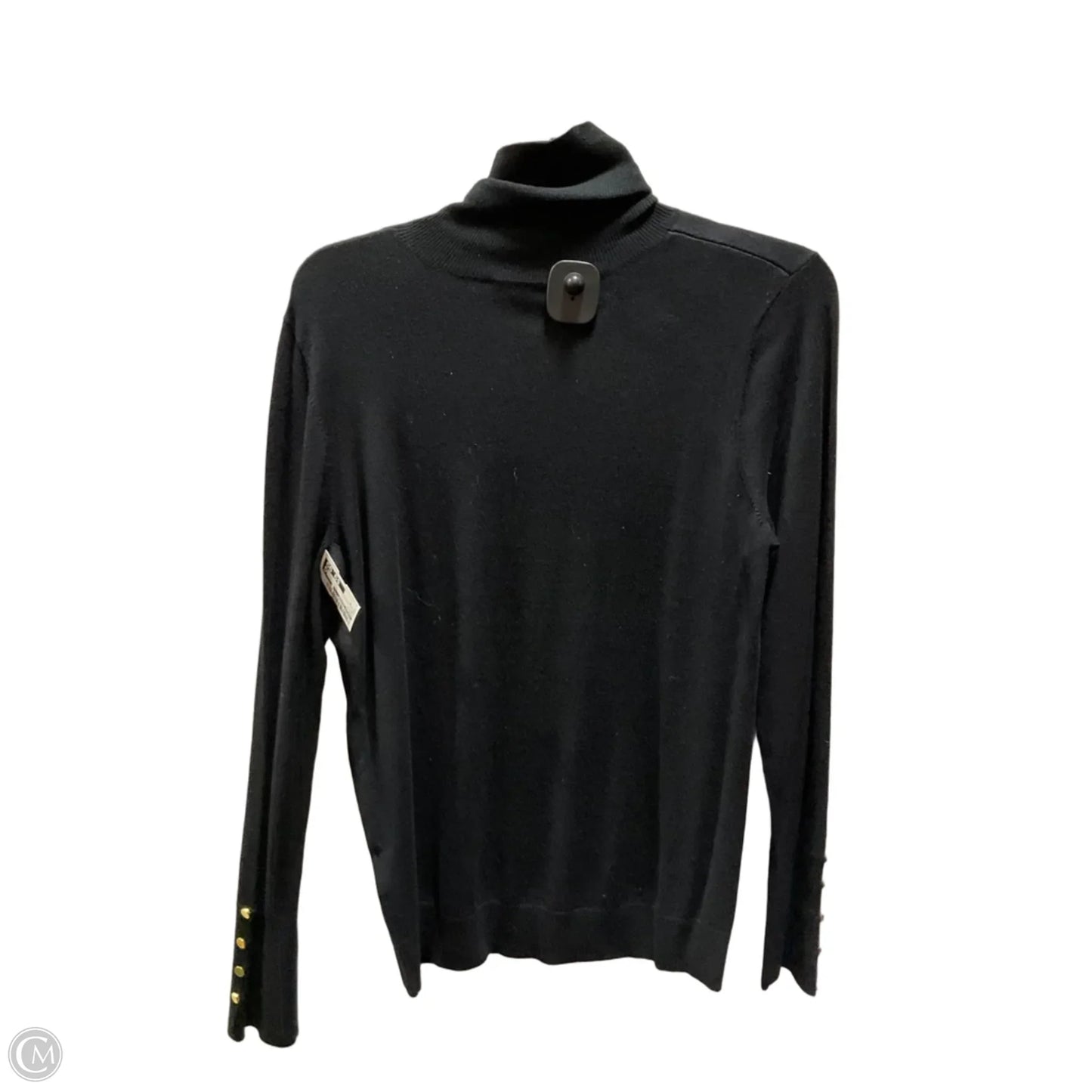 Top Long Sleeve By Susan Graver In Black, Size: M