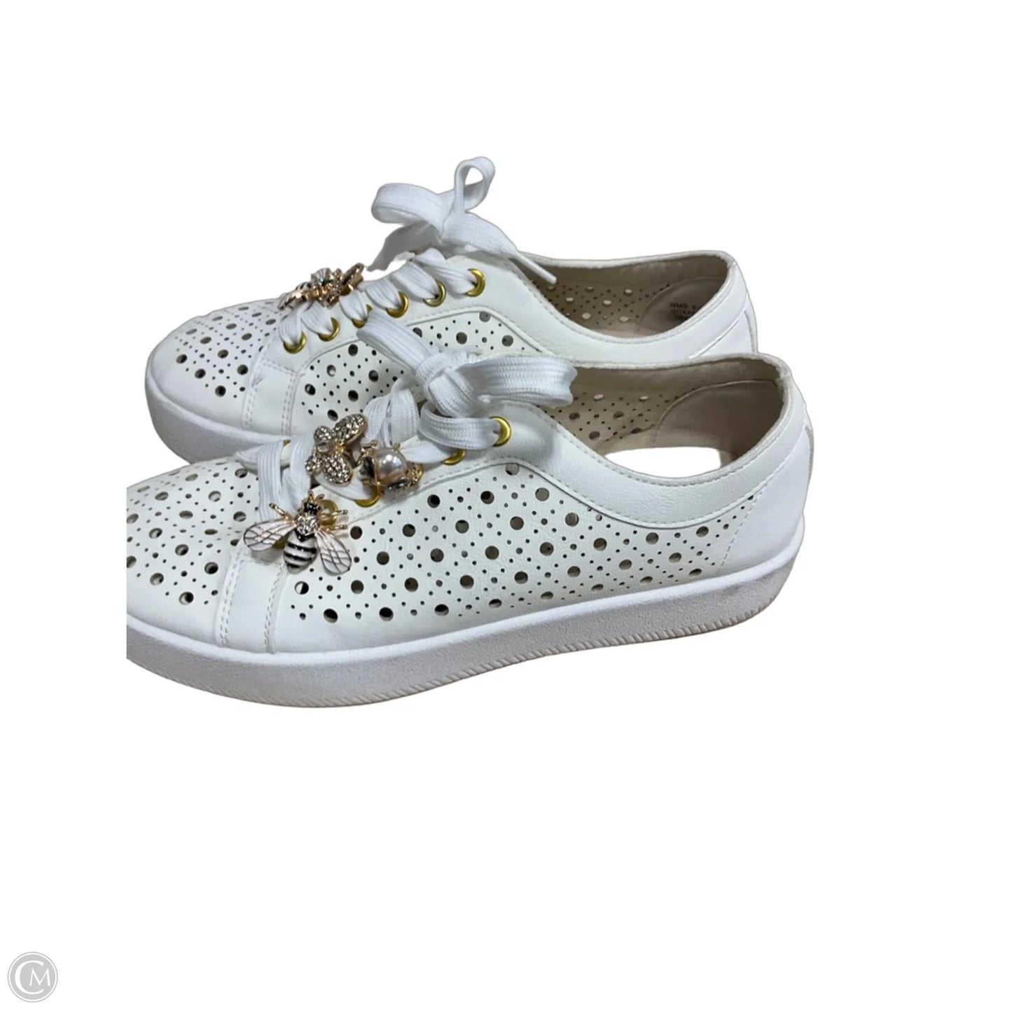 Shoes Athletic By Dolce Vita In White, Size: 6.5