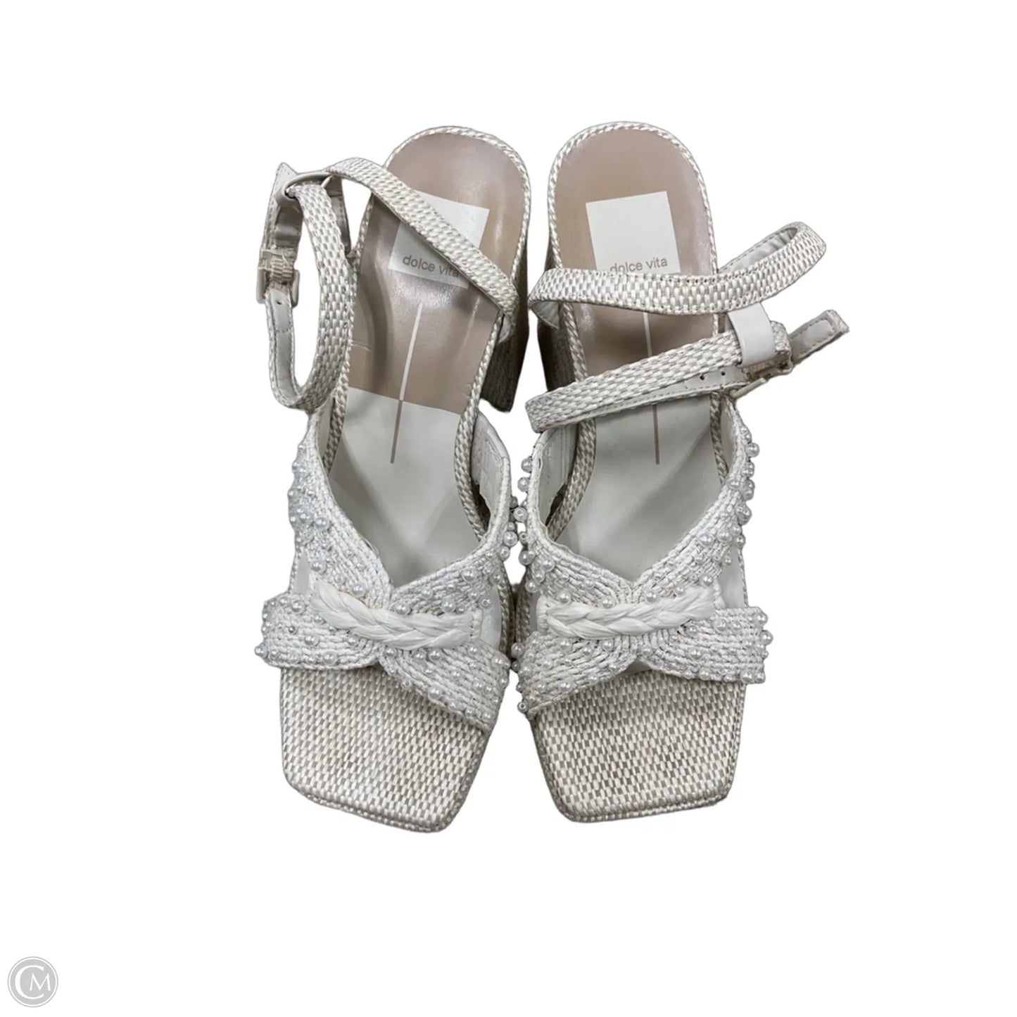Shoes Heels Block By Dolce Vita In Cream, Size: 8.5